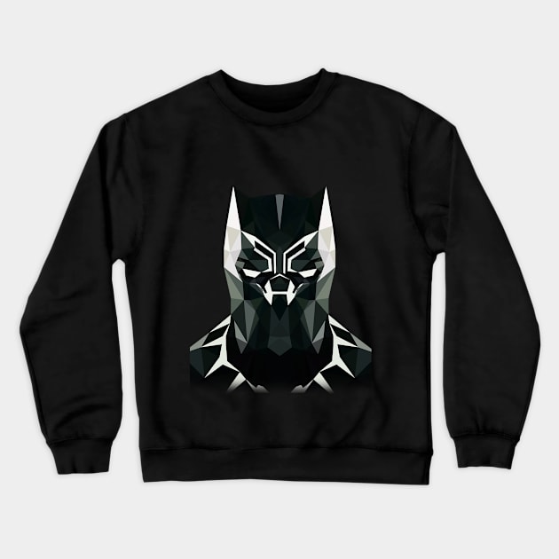 Black Panther Crewneck Sweatshirt by SBOSE3